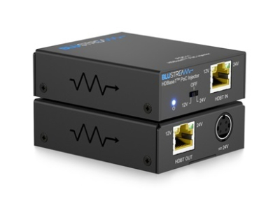 BLUSTREAM HDBASET™ 12-24V POWER OVER CABLE INJECTOR