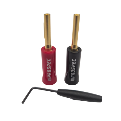 PROSPEC PREMIUM HIFI BANANA PLUG RETAIL PACK - 8PCS INCLUDING TOOL