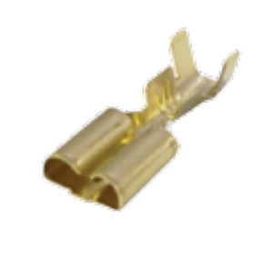 WESTEC QUICK CONNECT FEMALE TERMINALS TO SUIT F2BK/ F4BK CONNECTORS - 100 PACK