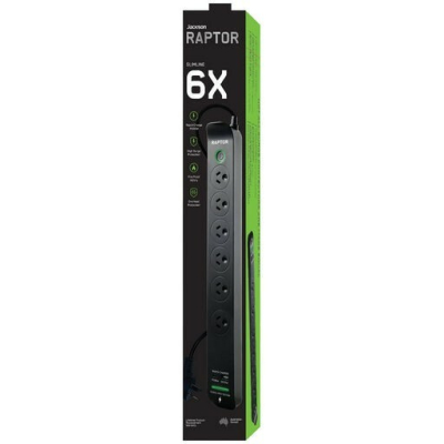 JACKSON RAPTOR 6-WAY SURGE PROTECTION POWER BOARD
