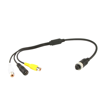 DNA 4 PIN FEMALE SOCKET TO RCA ADAPTOR CABLE - 15CM 
