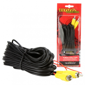 DNA REVERSE CAMERA VIDEO LEAD WITH POWER - 10M