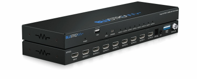 BLUSTREAM 8-WAY 4K HDMI 2.0 SPLITTER WITH AUDIO OUT