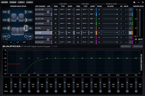 ZAPCO 6-CHANNEL CLASS-A/B AMPLIFIER WITH DSP - 6X 100W @ 4 OHM