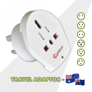 SANSAI TRAVEL ADAPTOR - UNIVERSAL 