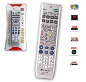 SANSAI 8-IN-1 UNIVERSAL REMOTE CONTROL WITH LEARNING FUNCTION 
