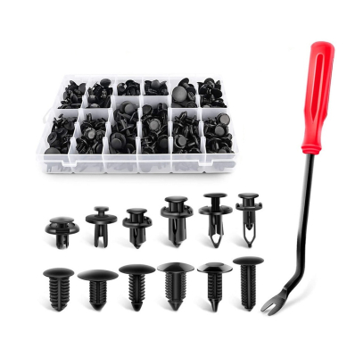 WESTEC 240PC VEHICLE PANEL CLIP FASTENER PACK WITH CLIP TOOL
