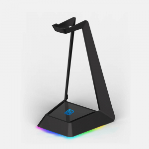 WESTEC RGB GAMING HEADSET STAND WITH 3-WAY USB HUB