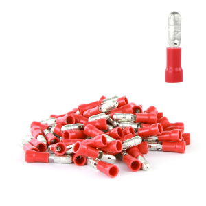 DNA RED MALE BULLET SINGLE GRIP - 100 PACK
