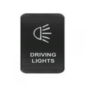 WESTEC SPST LED SWITCH TO SUIT SMALL TOYOTA - DRIVING LIGHTS