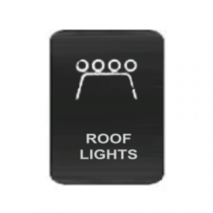 WESTEC SPST DUAL LED ROOF LIGHT SWITCH TO SUIT SMALL TOYOTA