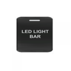 WESTEC SPST DUAL LED LIGHT BAR SWITCH TO SUIT SQUARE TOYOTA