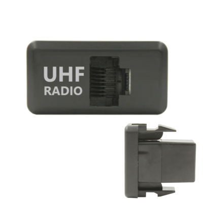WESTEC HORIZONTAL UHF RJ45 MICROPHONE SOCKET TO SUIT BIG TOYOTA