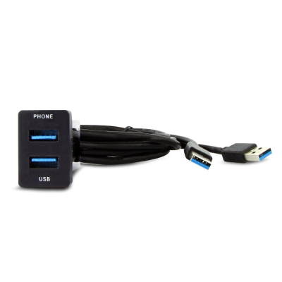 WESTEC FACTORY FIT DUAL USB3.0 TO SUIT SMALL TOYOTA