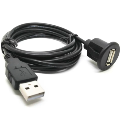 WESTEC PUSH-IN UNIVERSAL ROUND MOUNT USB2.0 LEAD